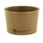 Soepbekers To Go 230ml 8oz Bruin Karton "100% Fair" Ø 98 x 60mm Horecavoordeel.com