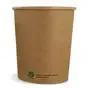 Soepbekers To Go 946ml 32oz Bruin Karton "100% Fair" Ø 118 x 131mm Horecavoordeel.com
