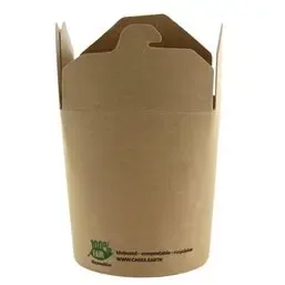 Noodleboxen - Wokboxen 470ml 16oz "100% Fair" 82 x 70 x 98mm  Horecavoordeel.com