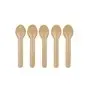 Lepels Papier Bruin "100% Fair" 132mm  Horecavoordeel.com
