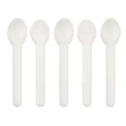 Lepels Papier Wit "100% Fair" 159mm  Horecavoordeel.com