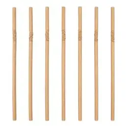 Buigrietjes Papier Bruin "100% Fair" Ø 6 x 200mm Horecavoordeel.com