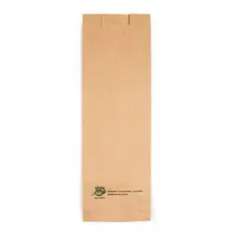 Snackzakken Papier Frikandelzak "100% Fair" 100 x 60 x 320mm Horecavoordeel.com