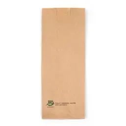 Snackzakken Papier 1,5 pond "100% Fair" 110 x 80 x 270mm Horecavoordeel.com