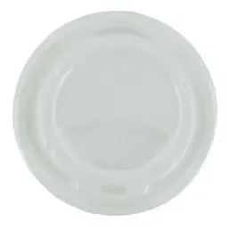 Deksels voor Koffiebekers To Go Wit PS Ø 80mm Horecavoordeel.com