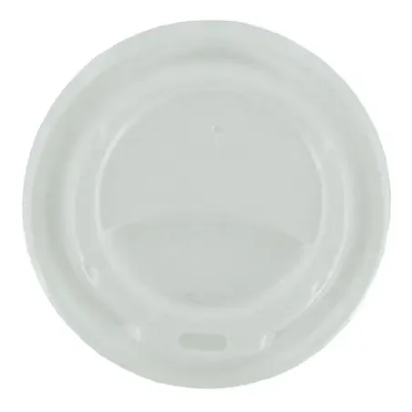 Deksels voor Koffiebekers To Go Wit PS Ø 80mm Horecavoordeel.com