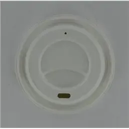 Deksels voor Bekers To Go Wit Suikerriet Ø 80mm Horecavoordeel.com