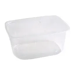 Saladebakjes + Deksels 250ml 108 Serie Geribbeld PP Transparant Combiverpakking 108 x 82 x 45mm Horecavoordeel.com