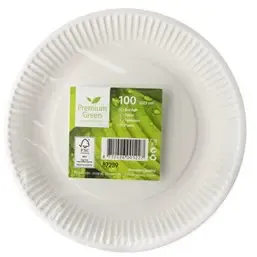 Borden Wit Karton Rond Ø 230mm Horecavoordeel.com