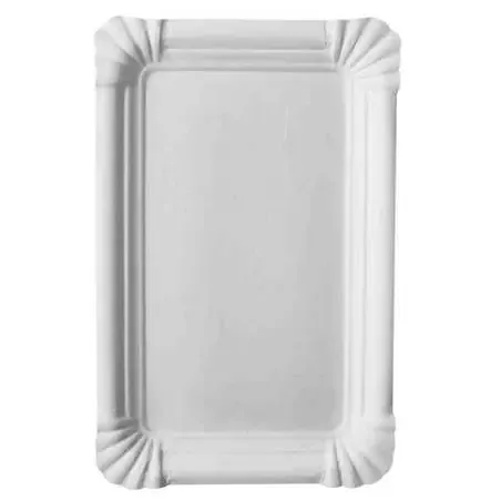 Borden Wit Karton Rechthoek "Pure" 200 x 130mm Horecavoordeel.com