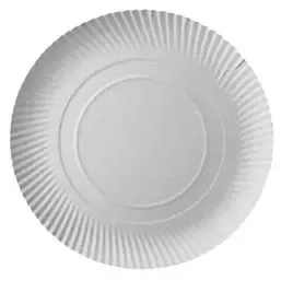 Borden Wit Karton Rond "Pure" Ø 320 x 20mm Horecavoordeel.com