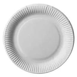 Borden Wit Karton Rond "Pure" Extra Sterk Ø 230mm  Horecavoordeel.com