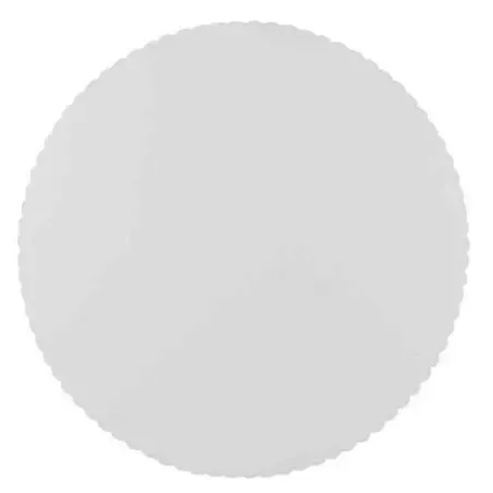 Taartranden Karton "Pure" Wit Rond met Kartelrandje Ø 300 mm  Horecavoordeel.com