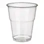 Drinkbekers 300ml "Pure" PLA Glashelder met Schuimkraag "voor Koude Dranken" Ø 95 x 110mm