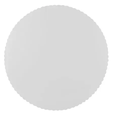 Taartranden Karton "Pure" Wit Rond met Kartelrandje Ø 300mm Horecavoordeel.com
