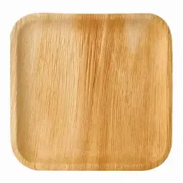 Palmblad Borden "Pure" Rechthoek 255 x 255 x 15mm Horecavoordeel.com