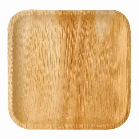 Palmblad Borden "Pure" Rechthoek 255 x 255 x 15mm Horecavoordeel.com