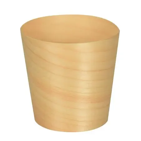 Amuse Schaaltjes van Hout "Pure" Rond Ø 60 x 60mm Horecavoordeel.com