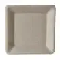 Suikerriet Borden "Pure" Rechthoek "Naturel" 155 x 155mm Horecavoordeel.com