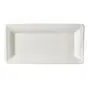 Suikerriet Borden "Pure" Rechthoek Wit 260 x 130mm Horecavoordeel.com