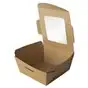 Saladebakken 350ml Karton PLA "100% Fair" 90 x 90 x 45mm  Horecavoordeel.com