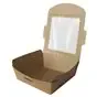 Saladebakken 650ml Karton PLA "100% Fair" 120 x 120 x 45mm  Horecavoordeel.com