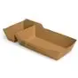Snackbakjes A9 + 1 (A22) Karton "100% Fair" 120 x 70 x 35mm Horecavoordeel.com