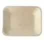 Dienbladen Palmblad "Pure" Rechthoek 160 x 120 x 25mm Horecavoordeel.com