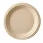 Suikerriet Borden "Pure" 1-Vak "Naturel" Ø 150 x 20mm Horecavoordeel.com