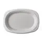 Suikerriet Borden "Pure" Ovaal Wit 230 x 160 x 20mm Horecavoordeel.com