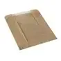 Broodzak met PLA venster "Pure" Bruin 215 x 180 x 60mm Horecavoordeel.com