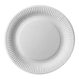 Borden Wit Karton Rond "Pure" Ø 260mm Horecavoordeel.com