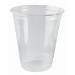 Drinkbekers 300ml "Pure" PLA Glashelder "voor Koude Dranken" Ø 95 x 106,8mm Horecavoordeel.com