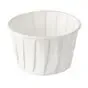 Sauscupjes 90ml Papier "Pure" Rond Wit Ø 63 x 50mm Horecavoordeel.com