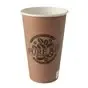 Drinkbekers 400ml "Pure" Bruin Karton "Pure Joy" Ø 90 x 139mm Horecavoordeel.com