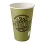 Drinkbekers 300ml "Pure" Groen Karton "Pure Joy" Ø 80 x 117mm  Horecavoordeel.com