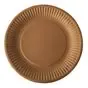 Borden Bruin Karton Rond "Pure" Ø 190mm Horecavoordeel.com