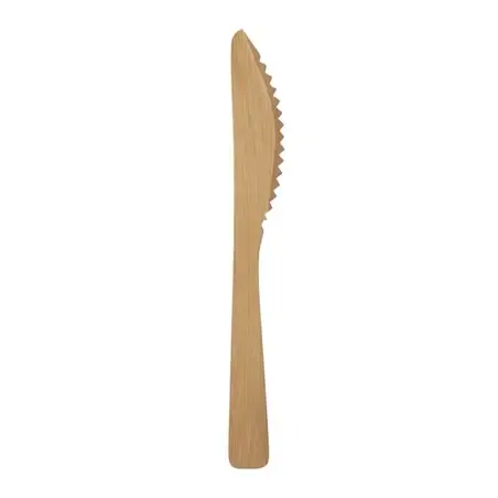 Messen Bamboe "Pure" 170mm Horecavoordeel.com
