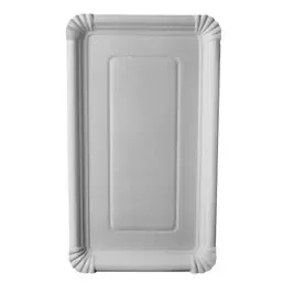 Borden Wit Karton Rechthoek "Pure" 330 x 180mm Horecavoordeel.com