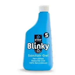 Fles -  Flacon voor Blinky 5 Sanitair Gel (Blauw)