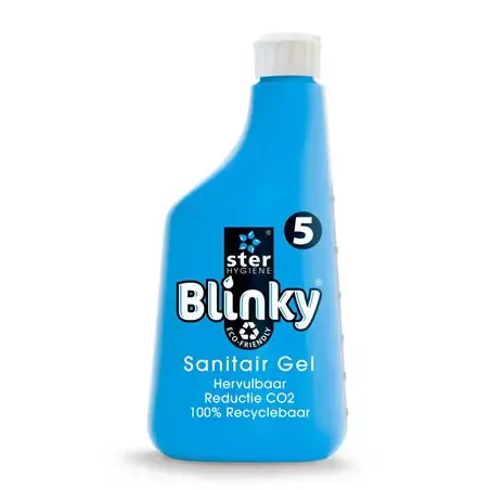 Fles -  Flacon voor Blinky 5 Sanitair Gel (Blauw)