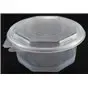 Ripboxx Saladebak 375cc PP Transparant Met Afscheurbare klapdeksel