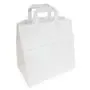 Draagtassen Papier Wit 260 x 170 x 250mm -horecavoordeel.com-