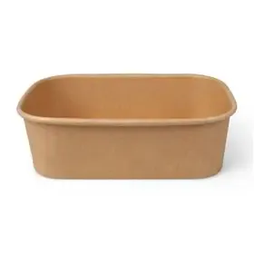 Maaltijdbakken 750cc Karton Bruin 173 x 123 x 57mm -horecavoordeel.com-