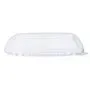 Deksels PP voor Maaltijdbakken Karton Bruin 173 x 123 x 10mm -horecavoordeel.com-