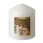 Stompkaarsen Wit Ø 80 x 100mm -horecavoordeel.com-