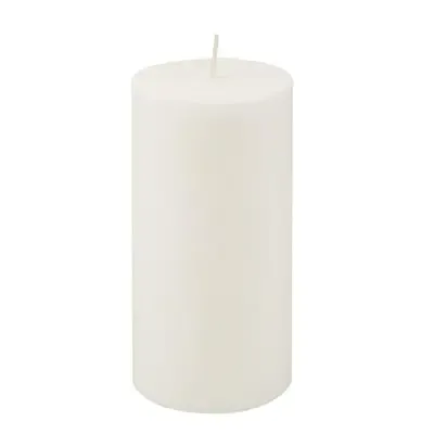 Stompkaarsen Wit 100% Stearine Volledig Gekleurd  Ø 70 x 150mm -horecavoordeel.com-