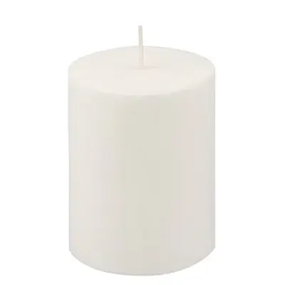 Stompkaarsen Wit 100% Stearine Volledig Gekleurd Ø 70 x 100mm -horecavoordeel.com-