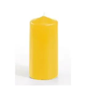 Stompkaarsen Goudgeel Ø 50 x 100mm -horecavoordeel.com-
