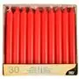 Tafelkaarsen Rood Ø 21 x 196mm -horecavoordeel.com-